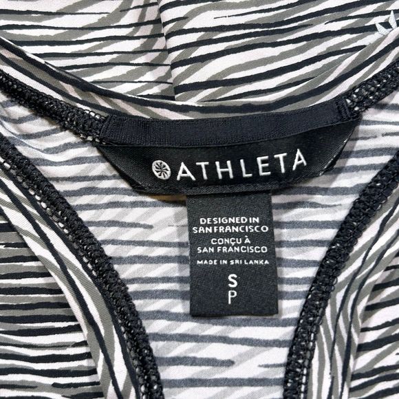 Athleta Racer Back Tank Top‎ Womens Small Gray - Picture 4 of 8